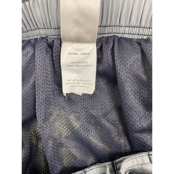 Vtg Nike Board Shorts Mens Extra Large Yellow Floral Diverge Swim Trunks 2000s - Picture 7 of 10